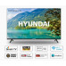 Television: Hyundai 109 cm (43 inches) Frameless Series Full HD Smart LED TV SMTHY43FHDB52VRYVT (Black)